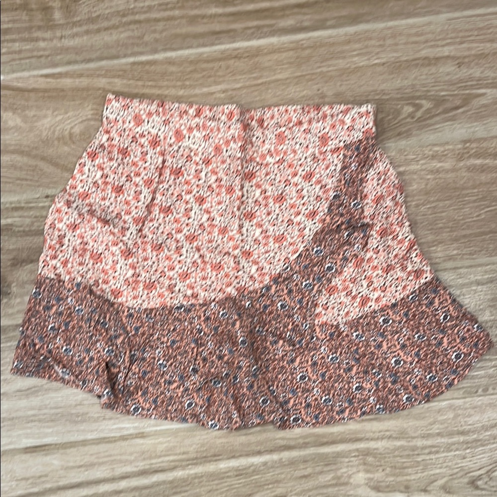Sim & Sam Floral Print Skirt